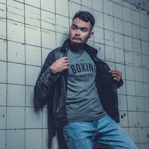 1916 boxing shirt groen