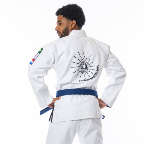 Energia fight wear bjj gi white