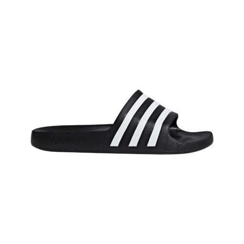 Adidas slipper aqua black/white