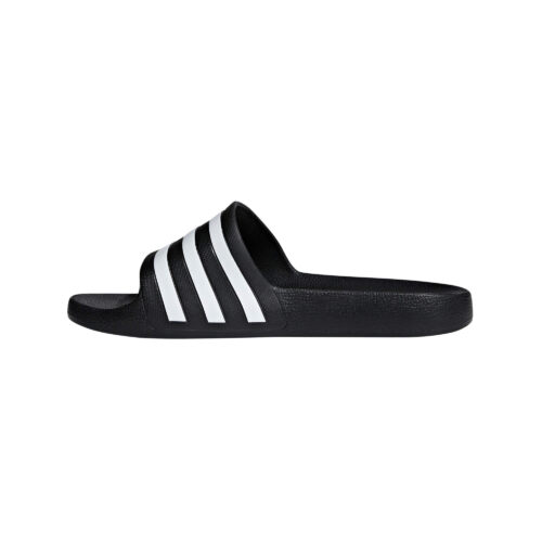 Adidas slipper aqua black/white