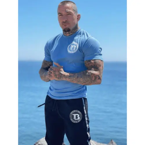 Booster shirt athletic blauw