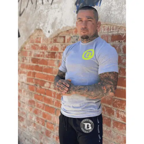 Booster shirt athletic grijs