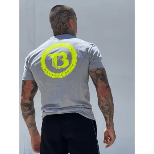 Booster shirt athletic grijs