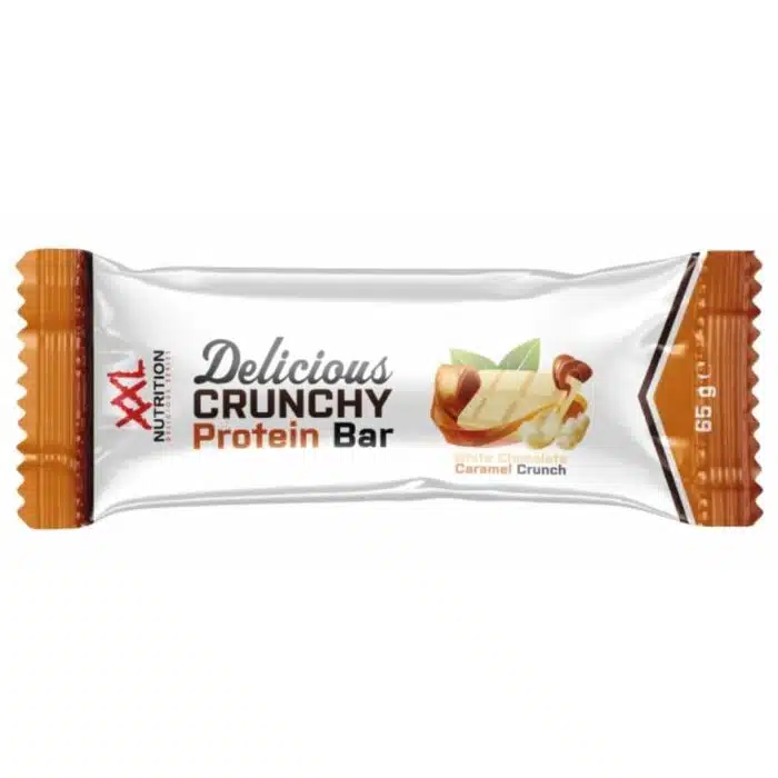crunchy bar witte chocolade caramel