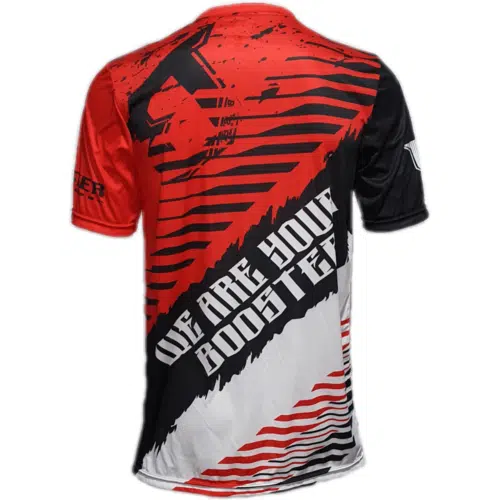 Booster racer shirt rood