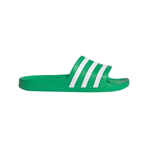 Adidas slipper aqua groen/wit