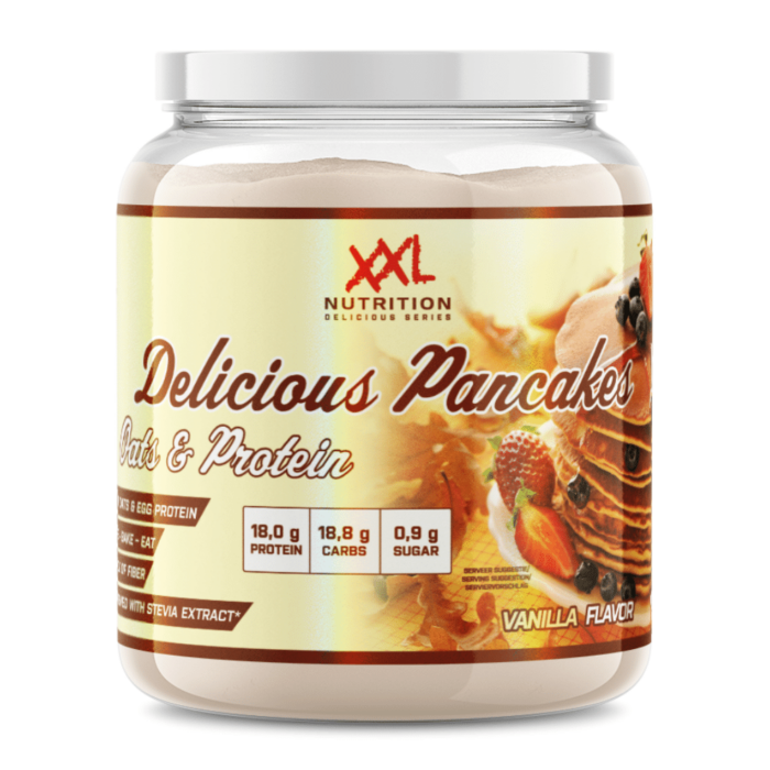 XXL nutrition delicious pancakes