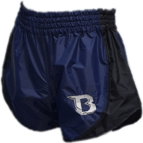 Booster kickboksbroek hybrid blauw