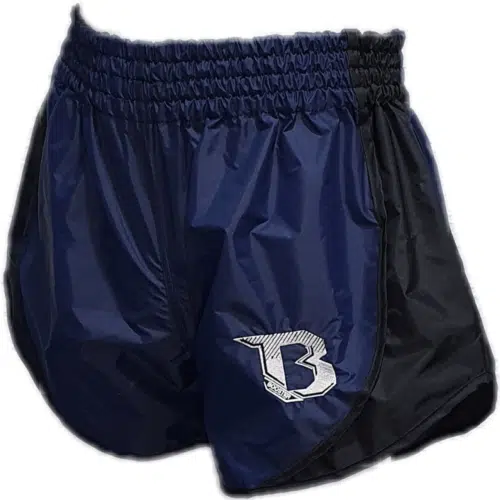 Booster kickboksbroek hybrid blauw
