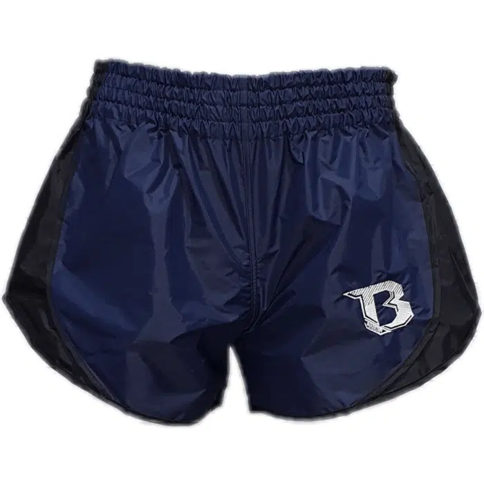 Booster kickboksbroek hybrid blauw