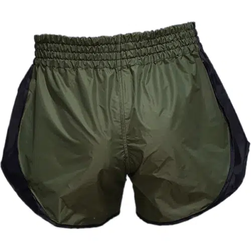 Booster kickboksbroek hybrid groen