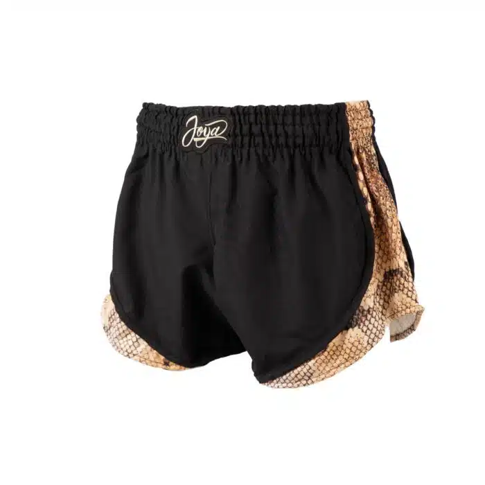 Joya kickboksbroek snake goud