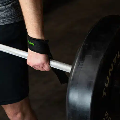 tunturi padded powerlifting straps