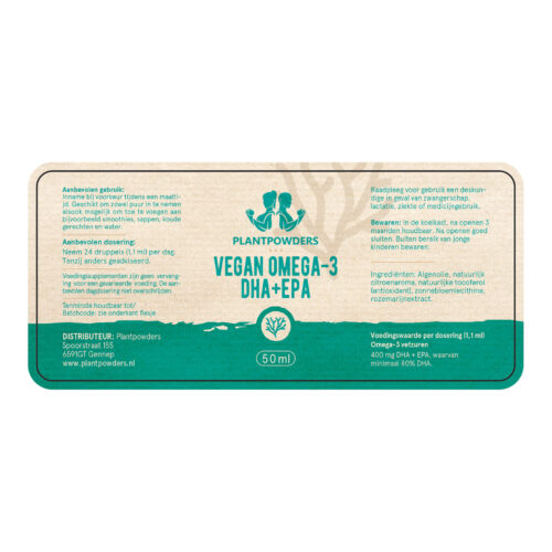 Plantwoders vegan omega 3