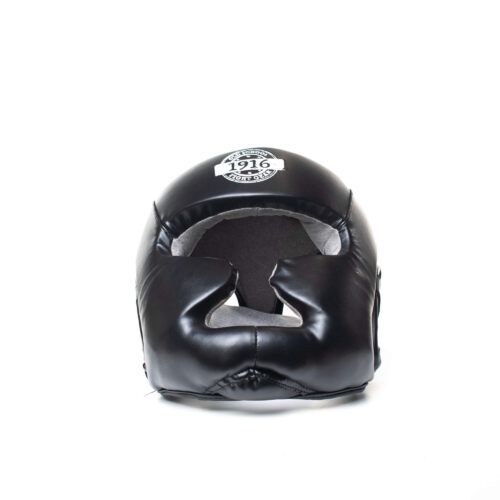 1916 Fight Gear Hoofdbeschermer PU Zwart