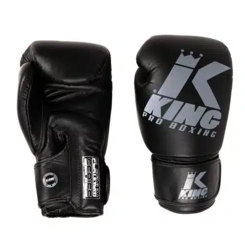 King bokshandschoen platinum 7 zwart
