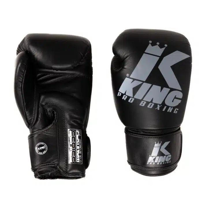 King bokshandschoen platinum 7 zwart