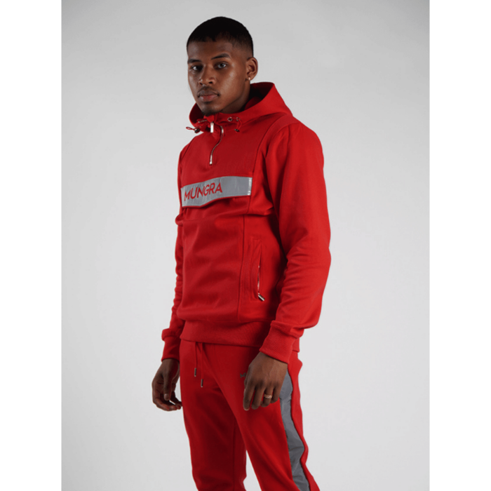Mungra Hoodie Flash Anorak rood
