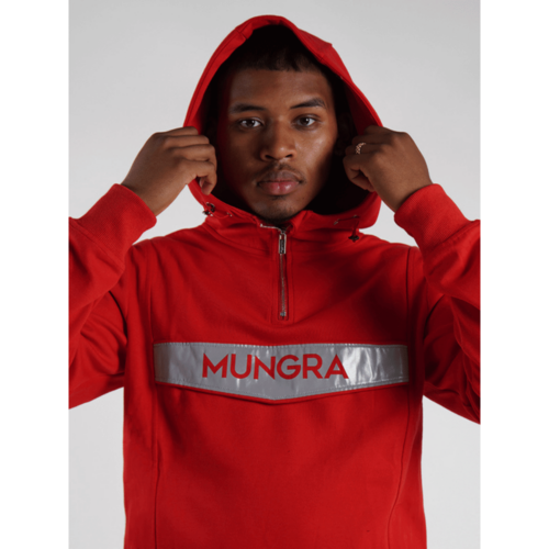 Mungra Hoodie Flash Anorak rood