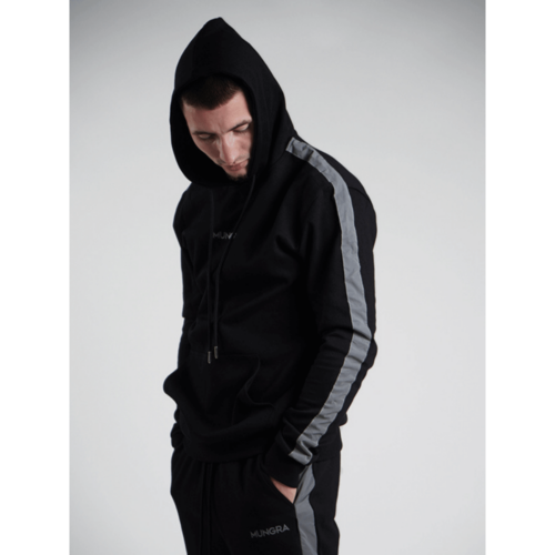 Mungra Hoodie Flash Signature zwart