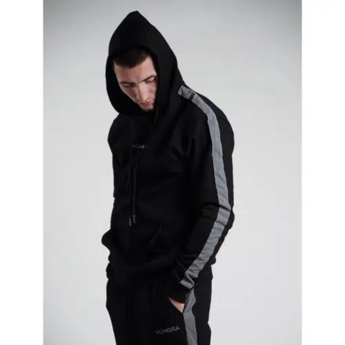 Mungra Hoodie Flash Signature zwart