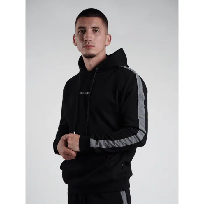 Mungra Hoodie Flash Signature zwart