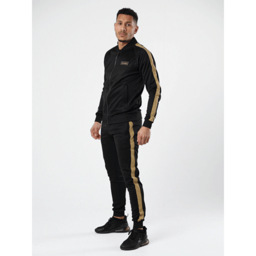 Mungra trainingspak flash zwart-goud