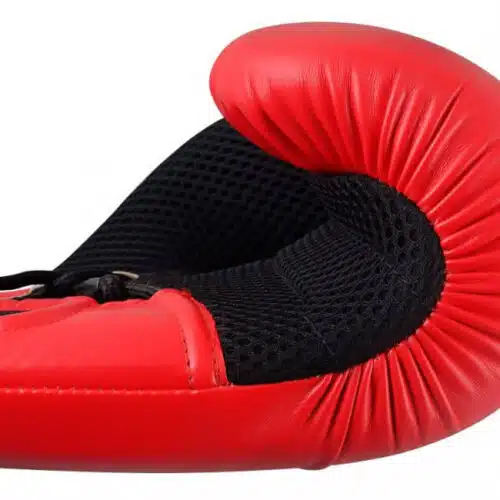 Adidas bokshandschoen hybrid 250 rood