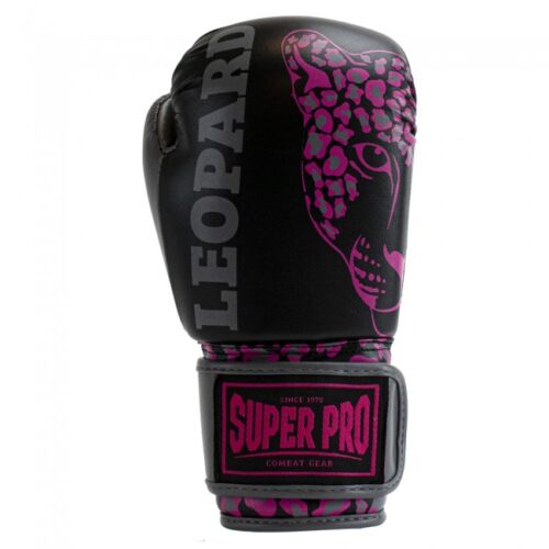 Super pro bokshandschoen junior leopard