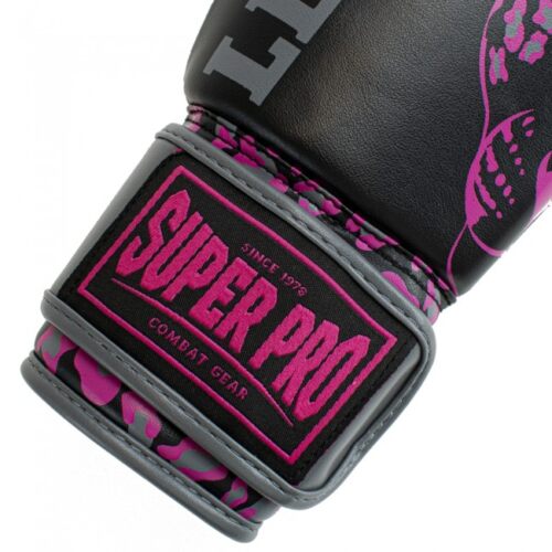 Super pro bokshandschoen junior leopard