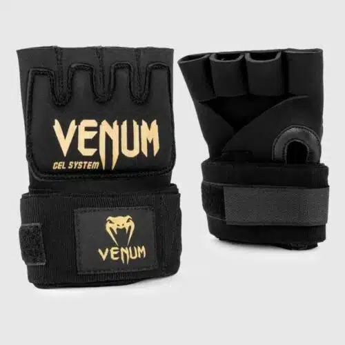 Venum gel binnenhandschoenen black/gold