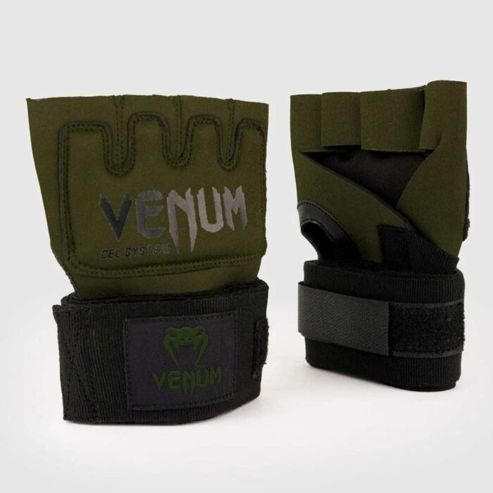 Venum gel binnenhandschoenen khaki/black