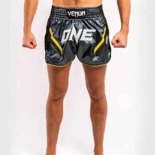 Venum kickboksbroek one fc impact grey/black