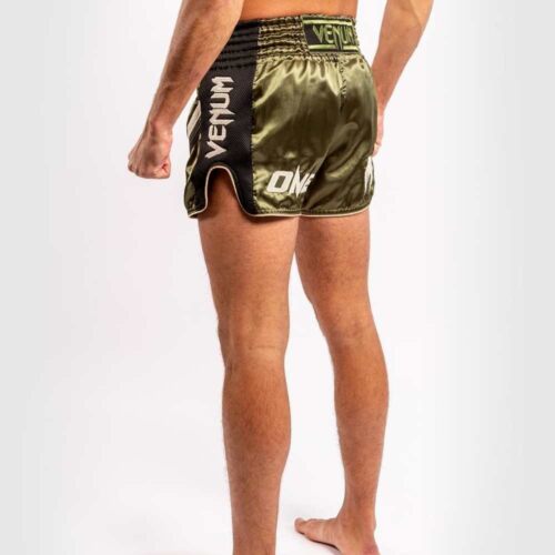 Venum kickboksbroek one fc impact khaki/black