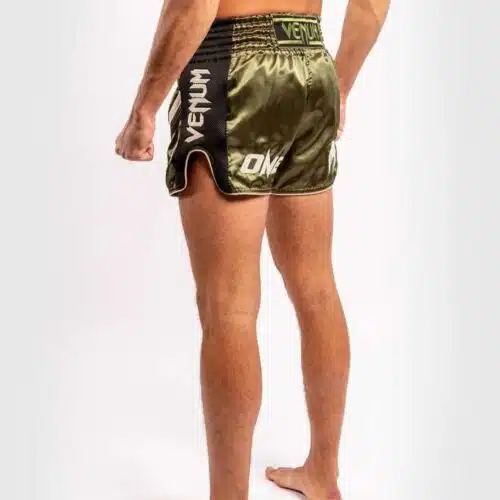 Venum kickboksbroek one fc impact khaki/black