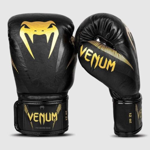 Venum bokshandschoen impact goud