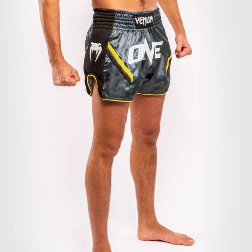 Venum kickboksbroek one fc impact grey/black