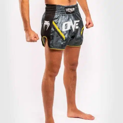 Venum kickboksbroek one fc impact grey/black