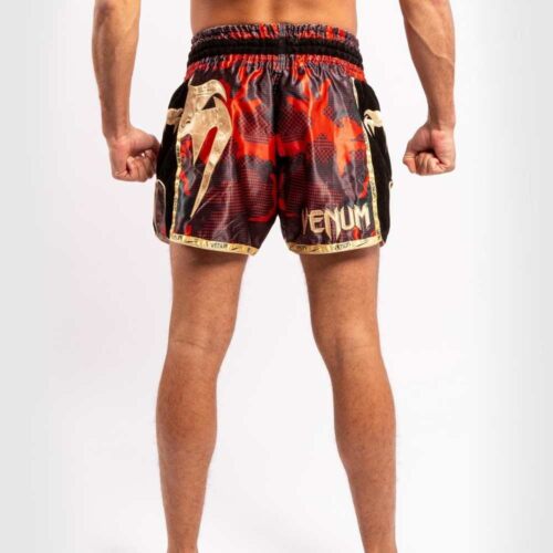 Venum kickboksbroek giant red/gold