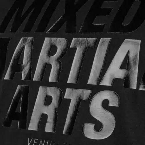 Venum mma shirt black/black