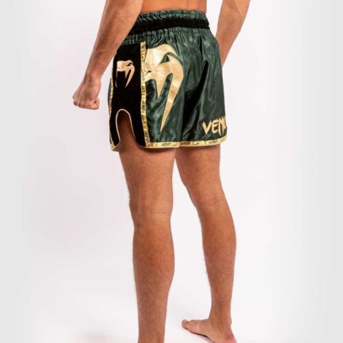 Venum kickboksbroek giant khaki/gold