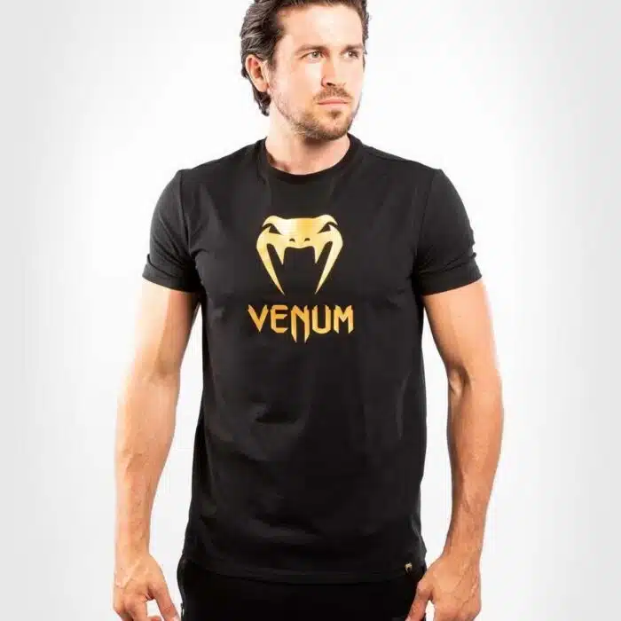 Venum classic shirt black/gold