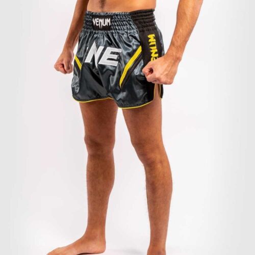 Venum kickboksbroek one fc impact grey/black