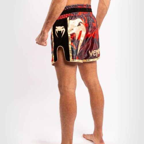 Venum kickboksbroek giant red/gold