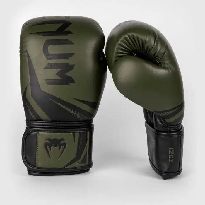 Venum bokshandschoen challenger 3.0 khaki/zwart