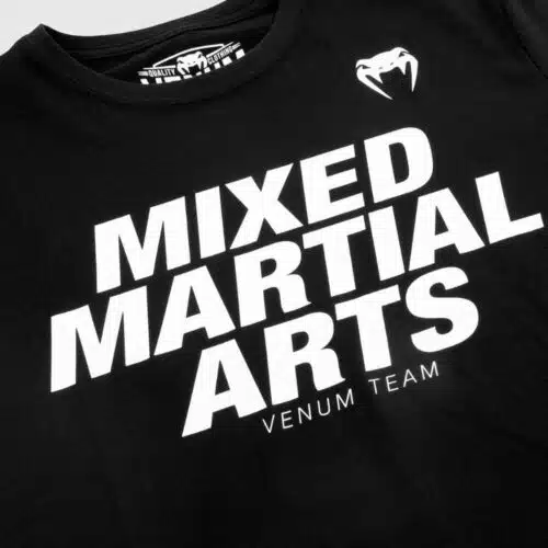 VENUM MMA VT T-SHIRT - ZWART/WIT