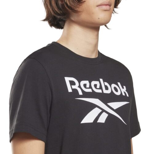 Reebok Shirt Big Logo Black