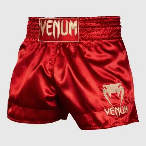 VENUM MUAY THAI SHORTS CLASSIC - ROOD/GOUD