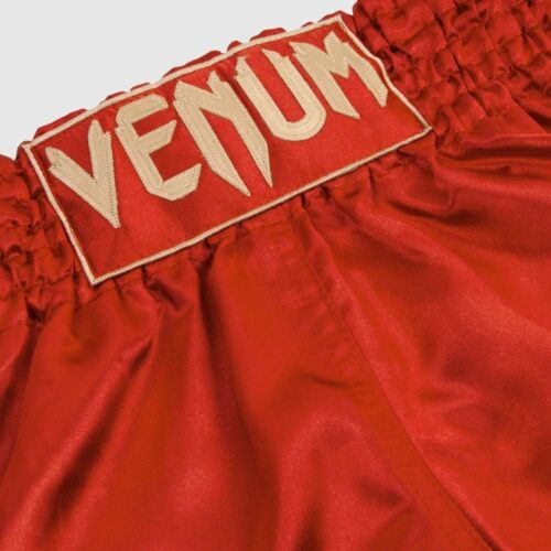 VENUM MUAY THAI SHORTS CLASSIC - ROOD/GOUD