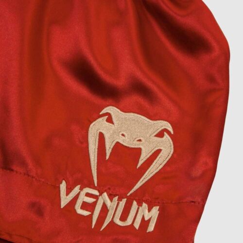 VENUM MUAY THAI SHORTS CLASSIC - ROOD/GOUD
